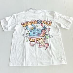 New HEYBIG Graphic Short Sleeve Tee Shirt TH-401 UNISEX SIZE Large Viga Donut